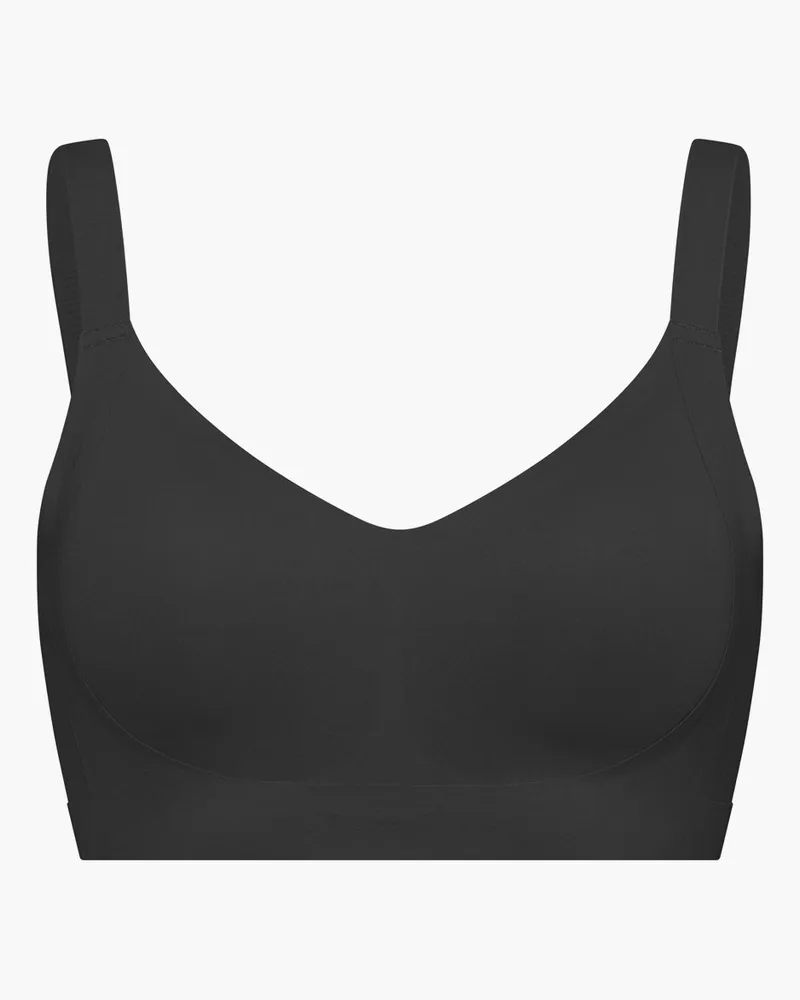creamy fabrics Seamless Compact Push-Up BH - Burgundy / S 