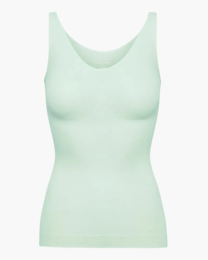 creamy fabrics Shaping Unterhemd - Sage Green / M 
