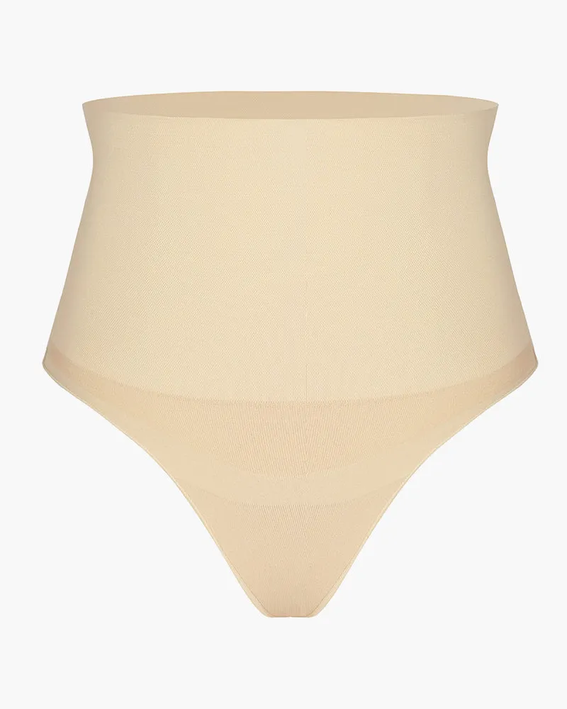 creamy fabrics Shaping-String mit hoher Taille - Desert / M/L 