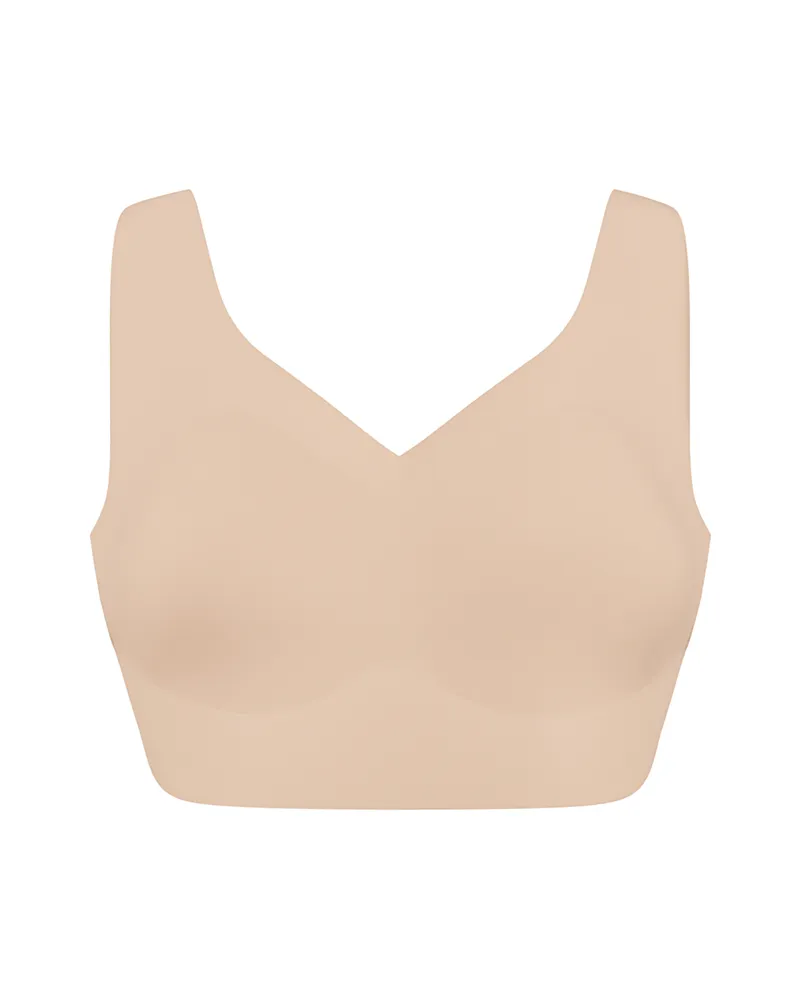 creamy fabrics Comfort Minimizer Back Support BH - Beige / 3XL 