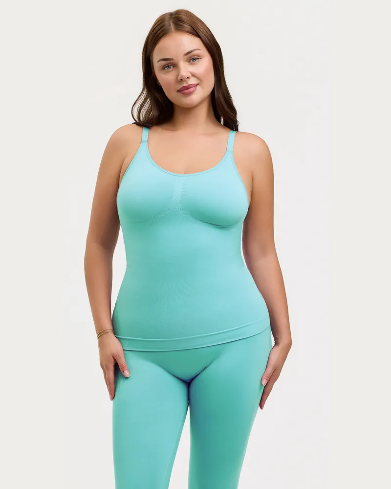 creamy fabrics Shaping Unterhemd - Mint / M 