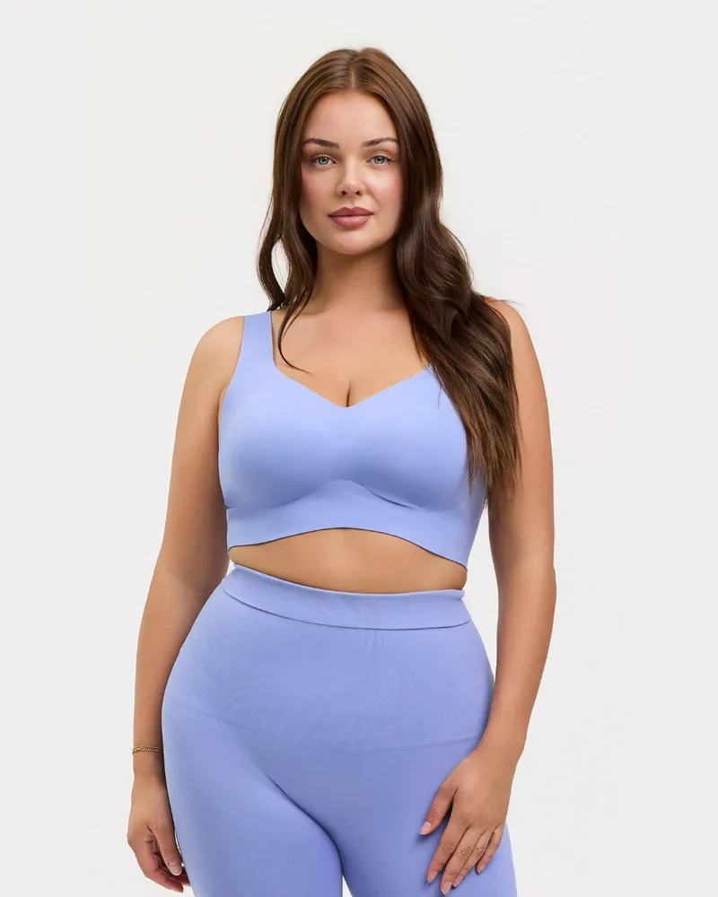 creamy fabrics Comfort Minimizer Back Support BH - Soft Violet / M 