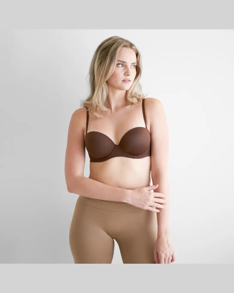 creamy fabrics Ultra Push-Up BH - Secret Sale - Braun / 85C 