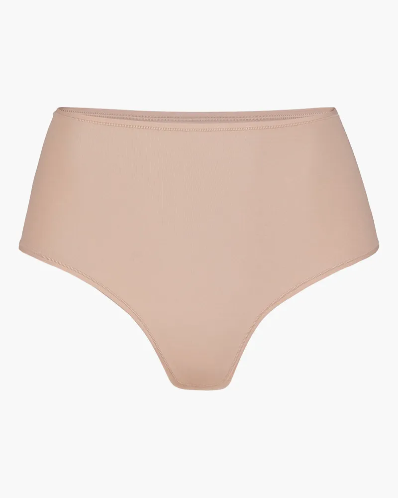 creamy fabrics High-Waist Tanga | 3er Pack - Desert / XL 