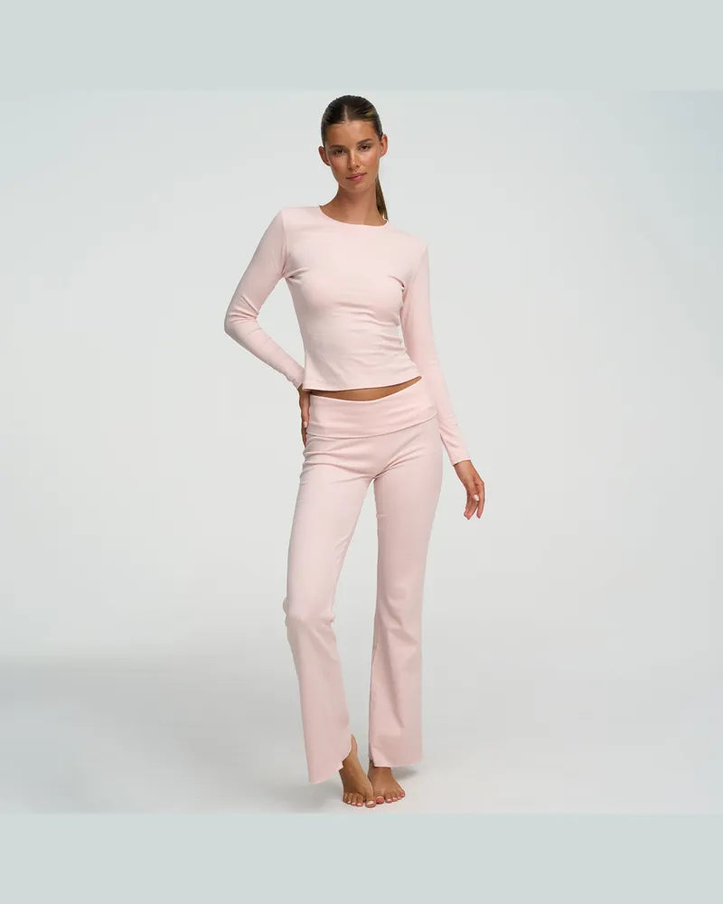creamy fabrics Cotton Longsleeve - Crystal Pink / XS 