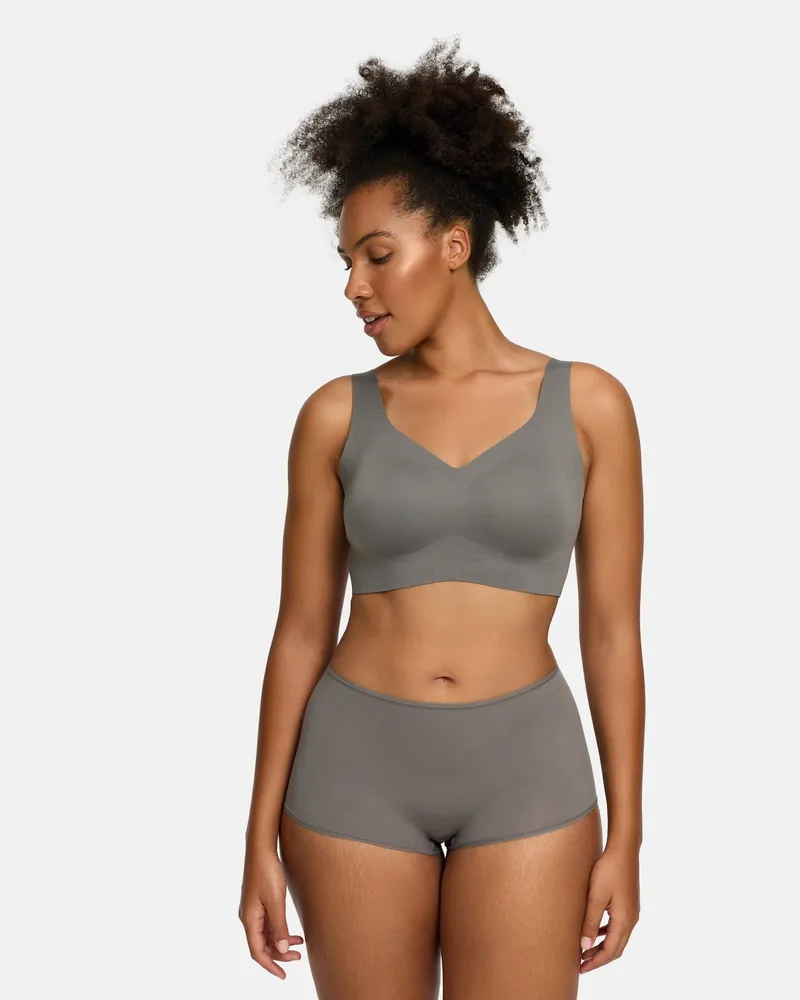 creamy fabrics Comfort Minimizer Back Support BH - Graphit / M 