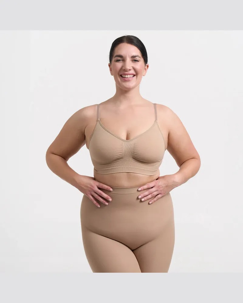 creamy fabrics Shaping Shorts - Beige / 3XL 