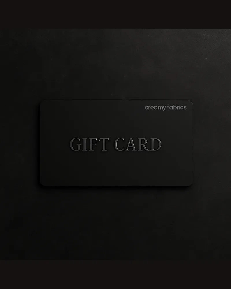 creamy fabrics E-Gift Card (Digital) - €15.00 