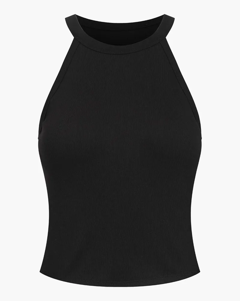 creamy fabrics Neckholder Bratop - Secret Sale - Matcha / S 