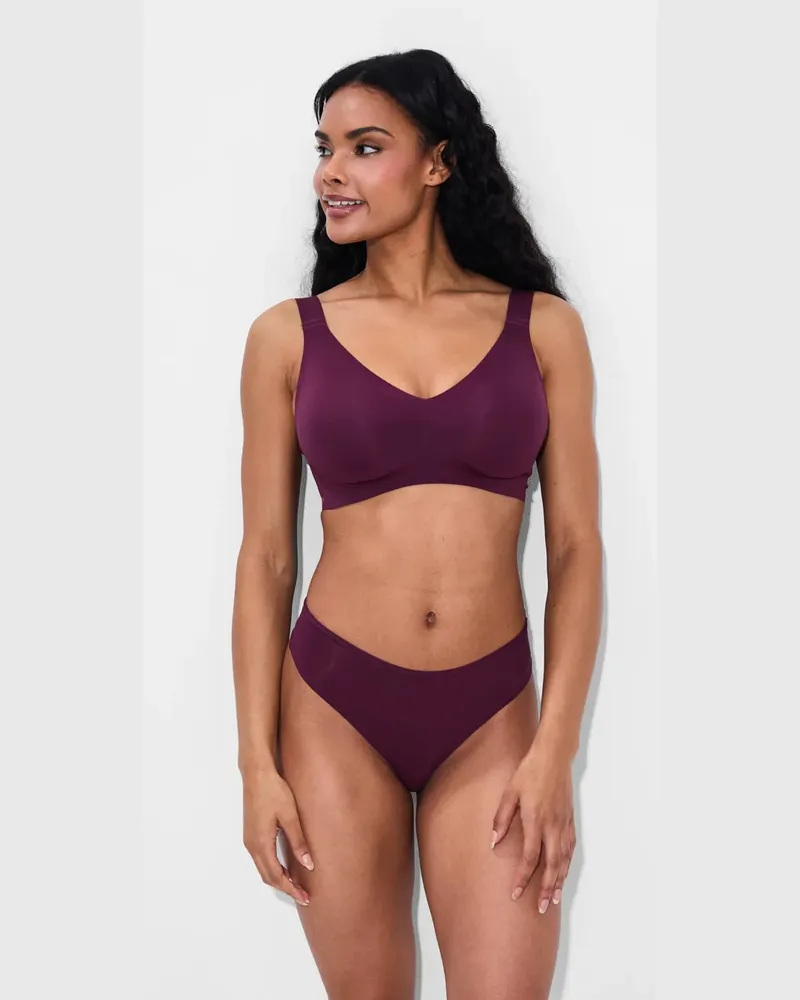 creamy fabrics Comfort Minimizer BH - Burgundy / M 