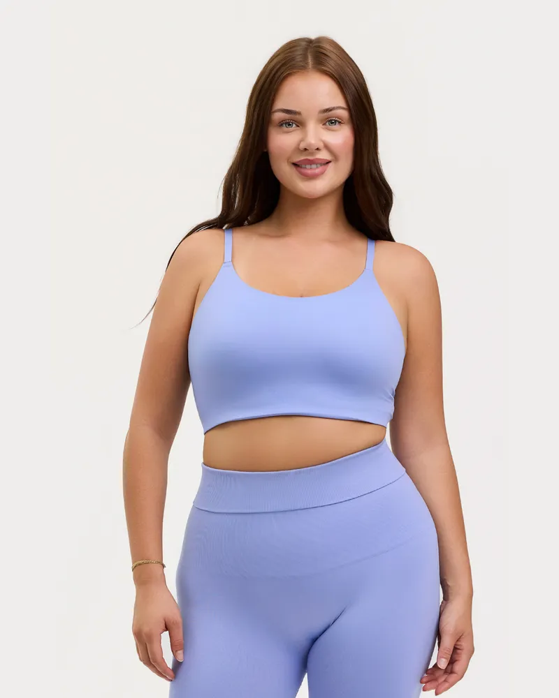 creamy fabrics Scoop Neck BH - Soft Violet / L 