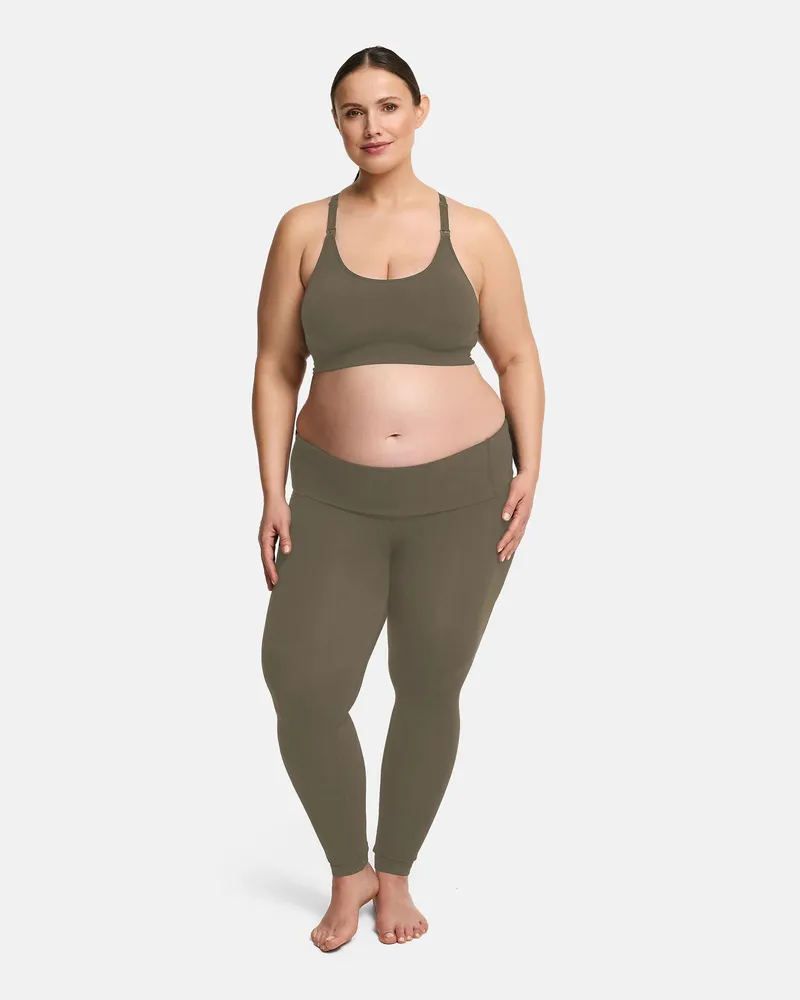 creamy fabrics Seamless Still-Bh mit Rückenstütze - Taupe / 3XL 