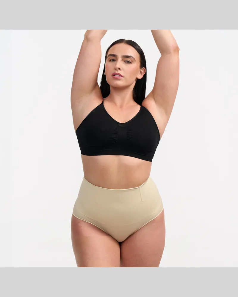 creamy fabrics Shaping-Slip mit hoher Taille - Desert / XL/2XL 