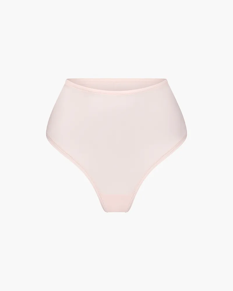 creamy fabrics High-Waist Tanga | 3er Pack - Pink Nude / M 