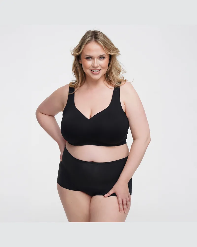creamy fabrics Comfort Minimizer Back Support BH - Schwarz / XL 