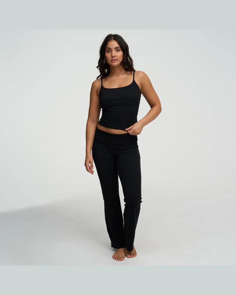creamy fabrics Cotton Cami-Top - Schwarz / 2XL 