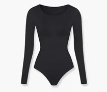 Longsleeve Bodysuit Sculpting Shapewear - Schwarz / L