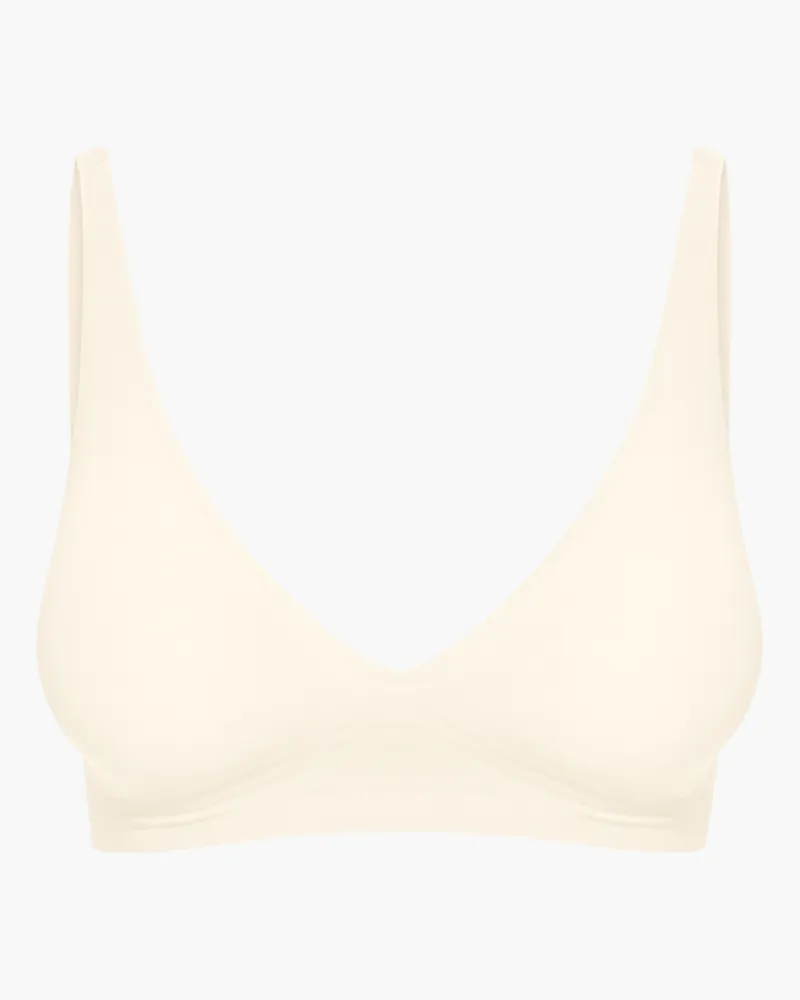 creamy fabrics Comfort Push-Up BH - Ecru / 2XL 