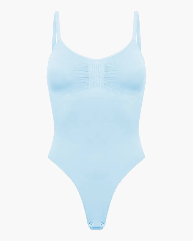 creamy fabrics Bodysuit Sculpting Shapewear mit String (#2) - Caramel / XL 