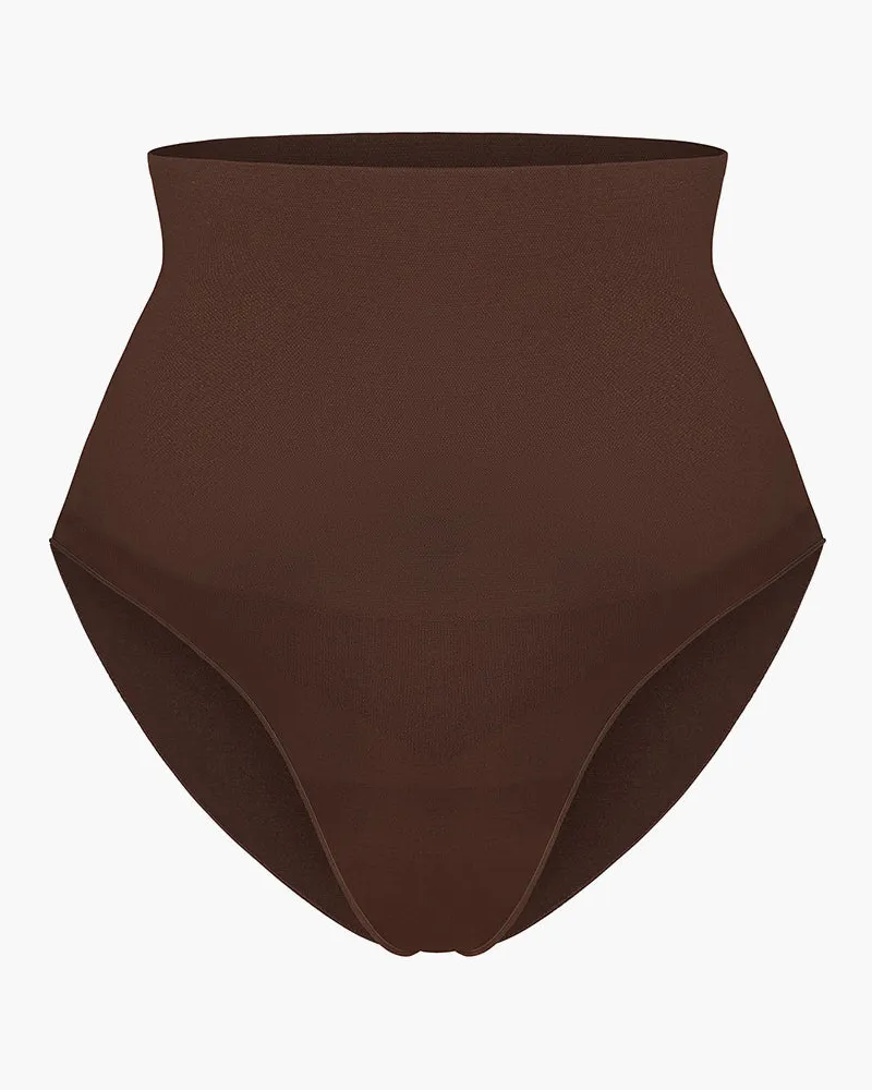 creamy fabrics Shaping-Slip mit hoher Taille - Kakao / XS/S 