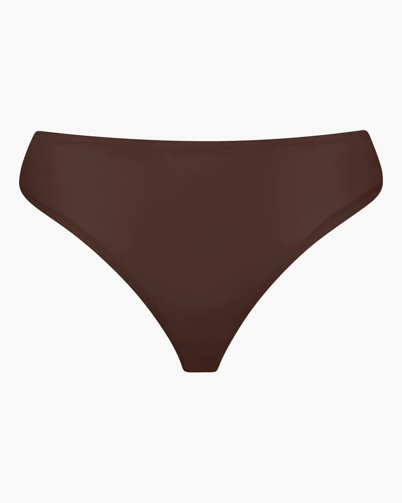 creamy fabrics Tanga | 3er Pack - Kakao / XS 