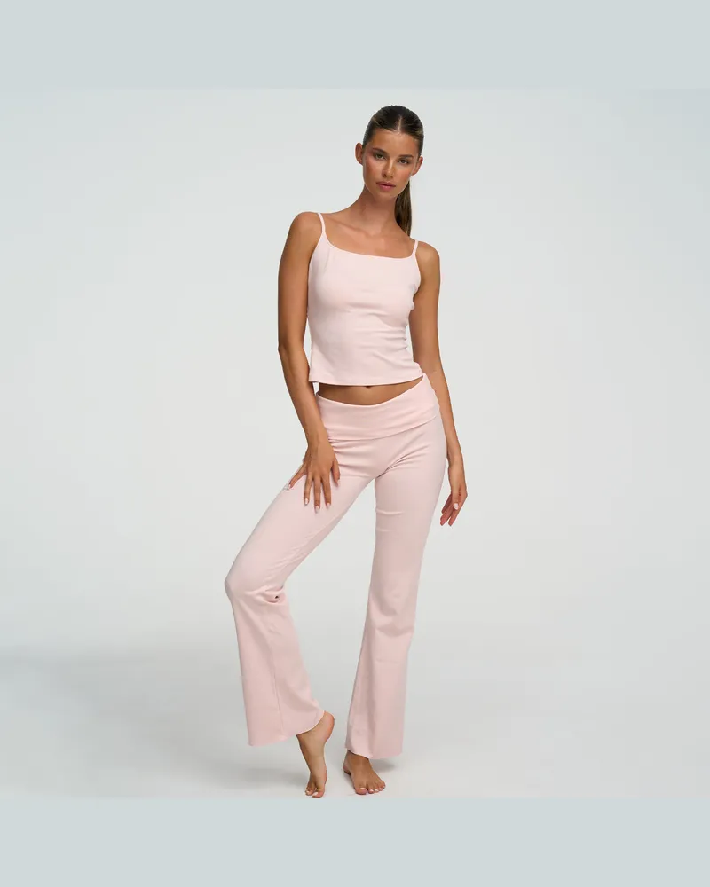 creamy fabrics Cotton Cami-Top - Crystal Pink / XS 
