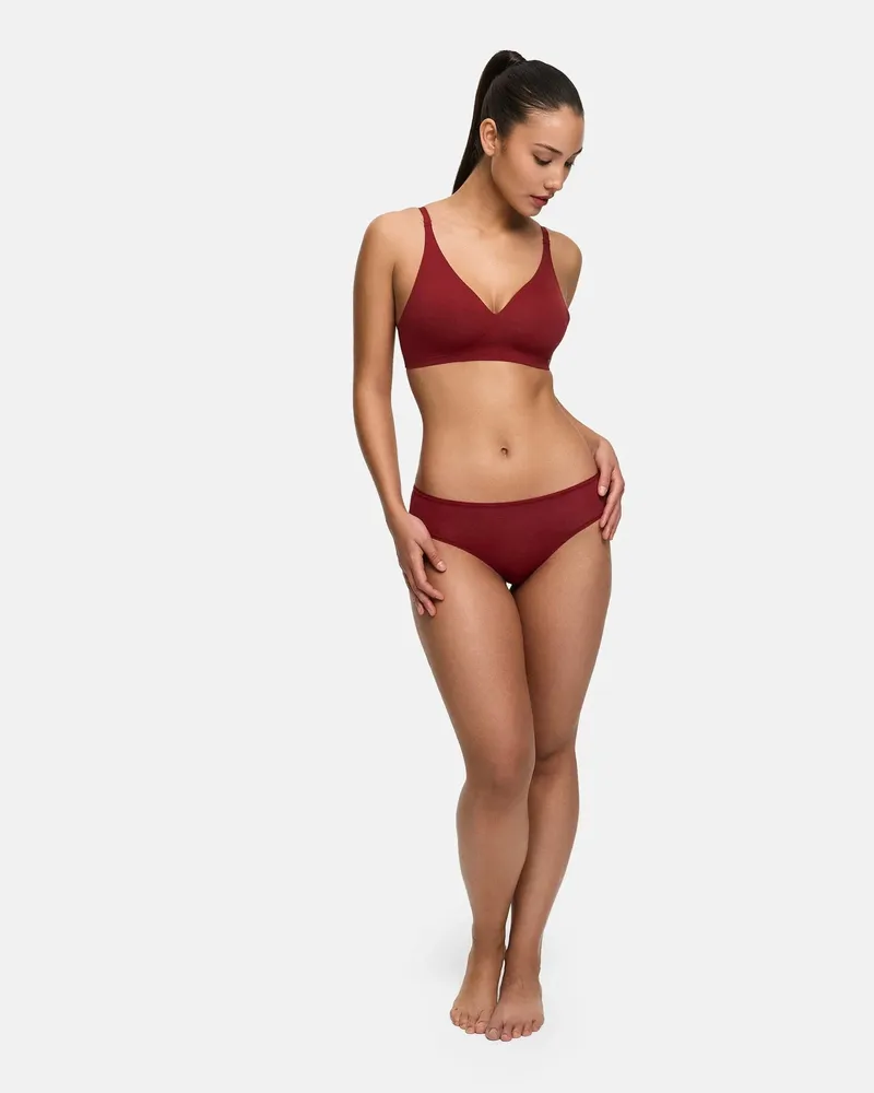 creamy fabrics Tanga | 3er Pack - Wine Red / 2XL 