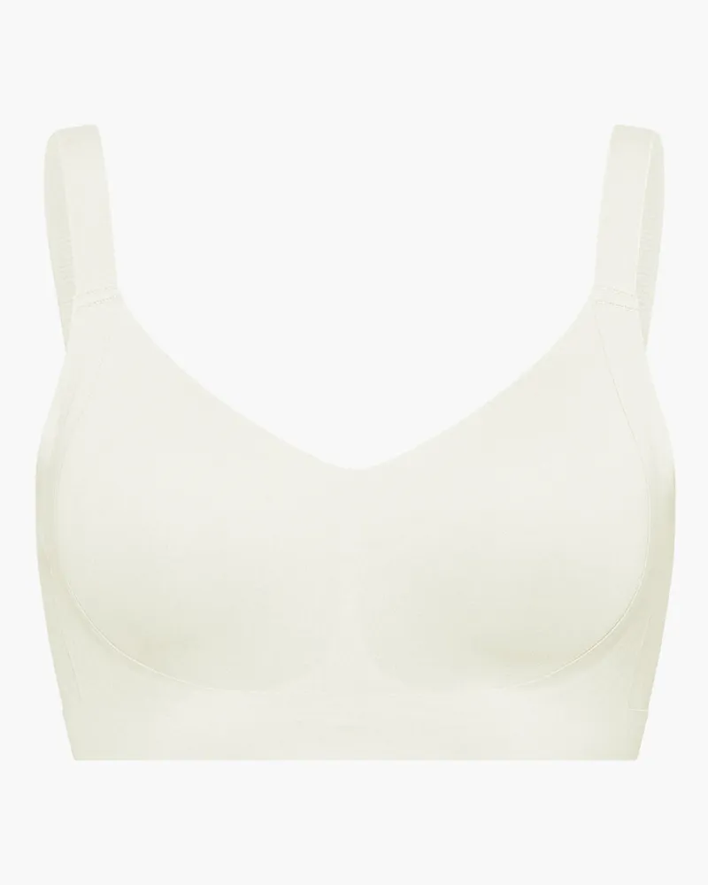 creamy fabrics Seamless Compact Push-Up BH - Ecru / S 