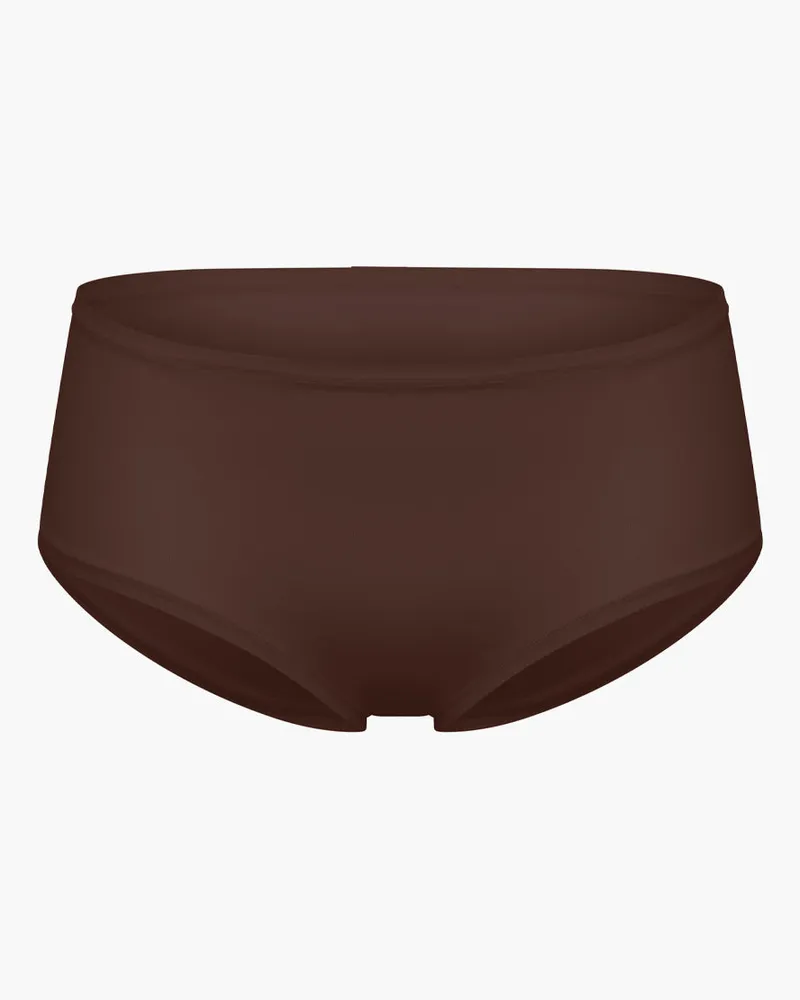creamy fabrics Slip | 3er Pack - Braun / M 