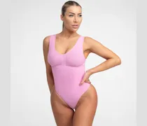 Tank Bodysuit Sculpting Shapewear mit String - Pink / L