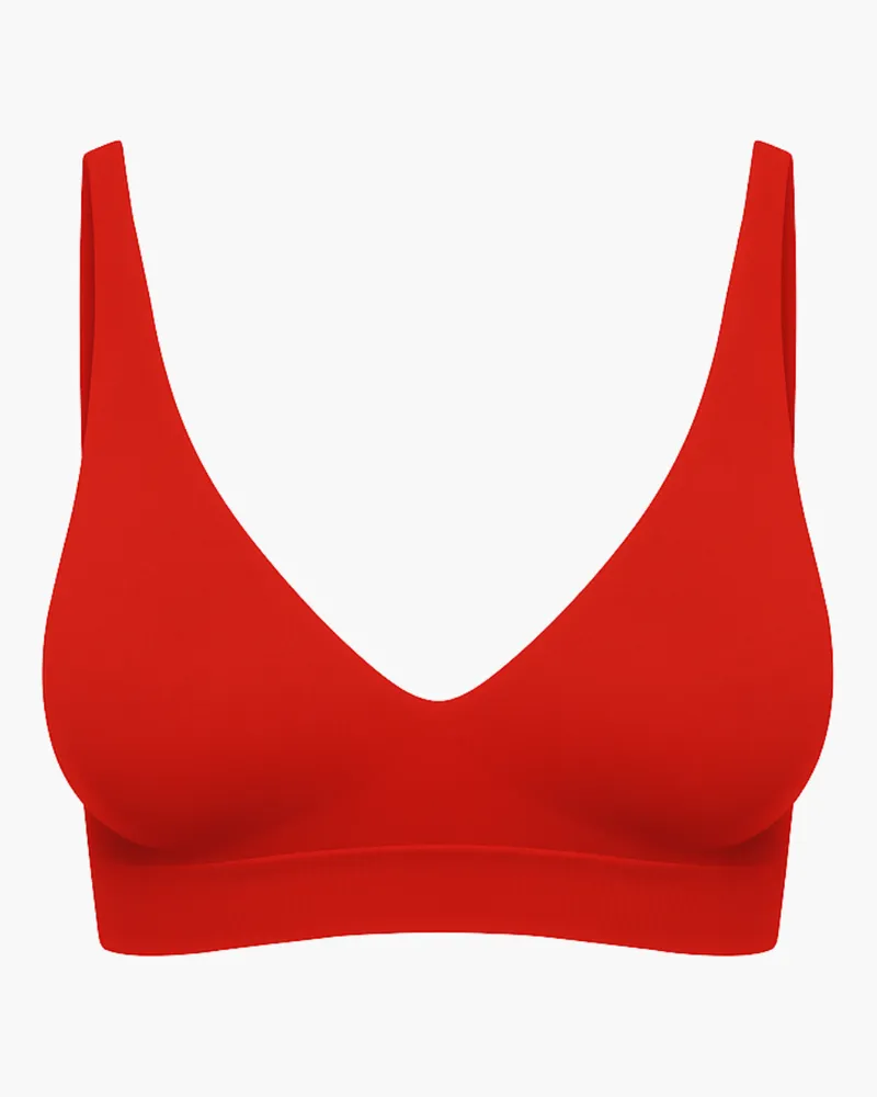 creamy fabrics Comfort Push-Up BH - Fire Red / 2XL 