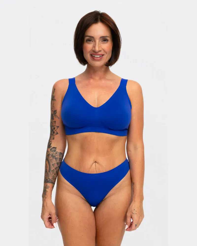 creamy fabrics Comfort Minimizer BH - Web Surf Blue / 3XL 