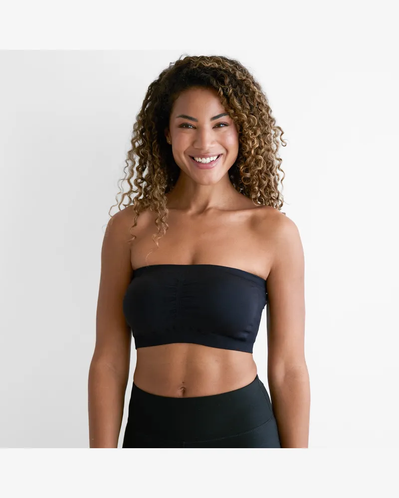 creamy fabrics Bandeau-BH - Secret Sale - Schwarz / XS 