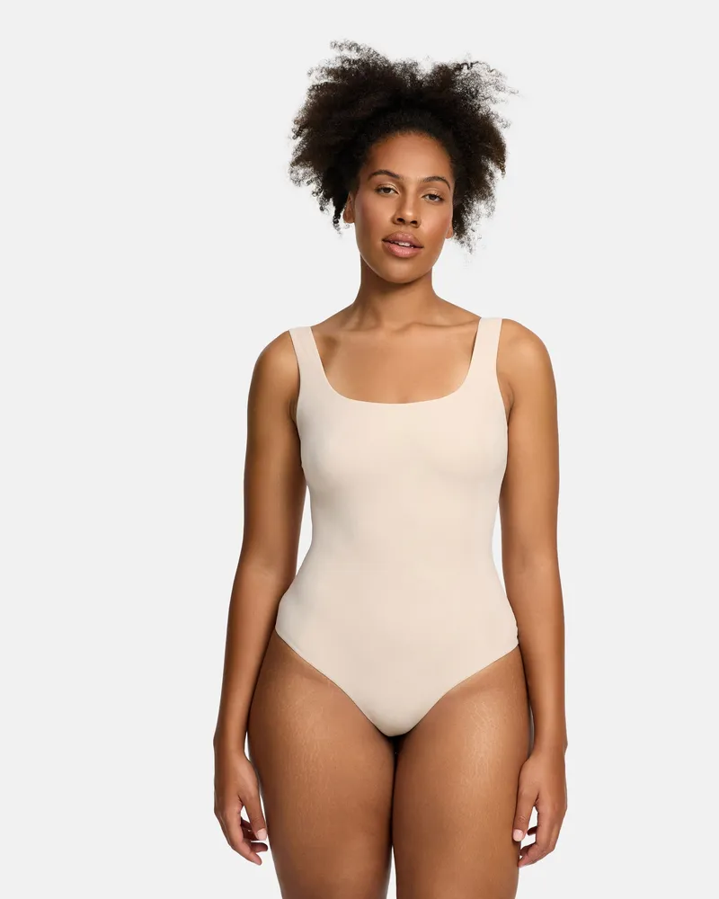 creamy fabrics Low Back - Body (#2) - Sand / M 