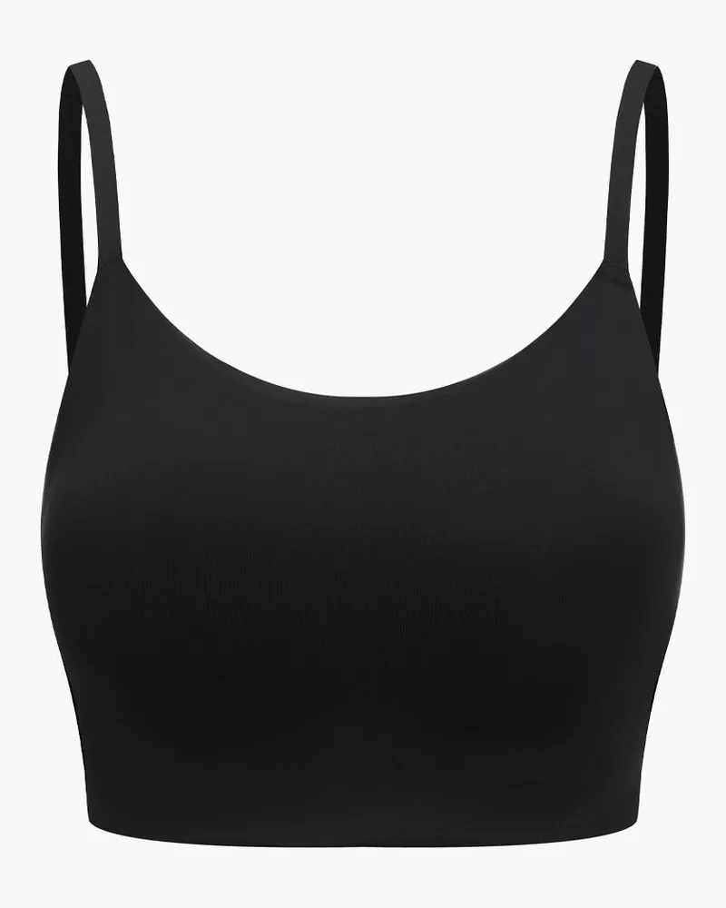 creamy fabrics Scoop Neck BH - Schwarz / XL 