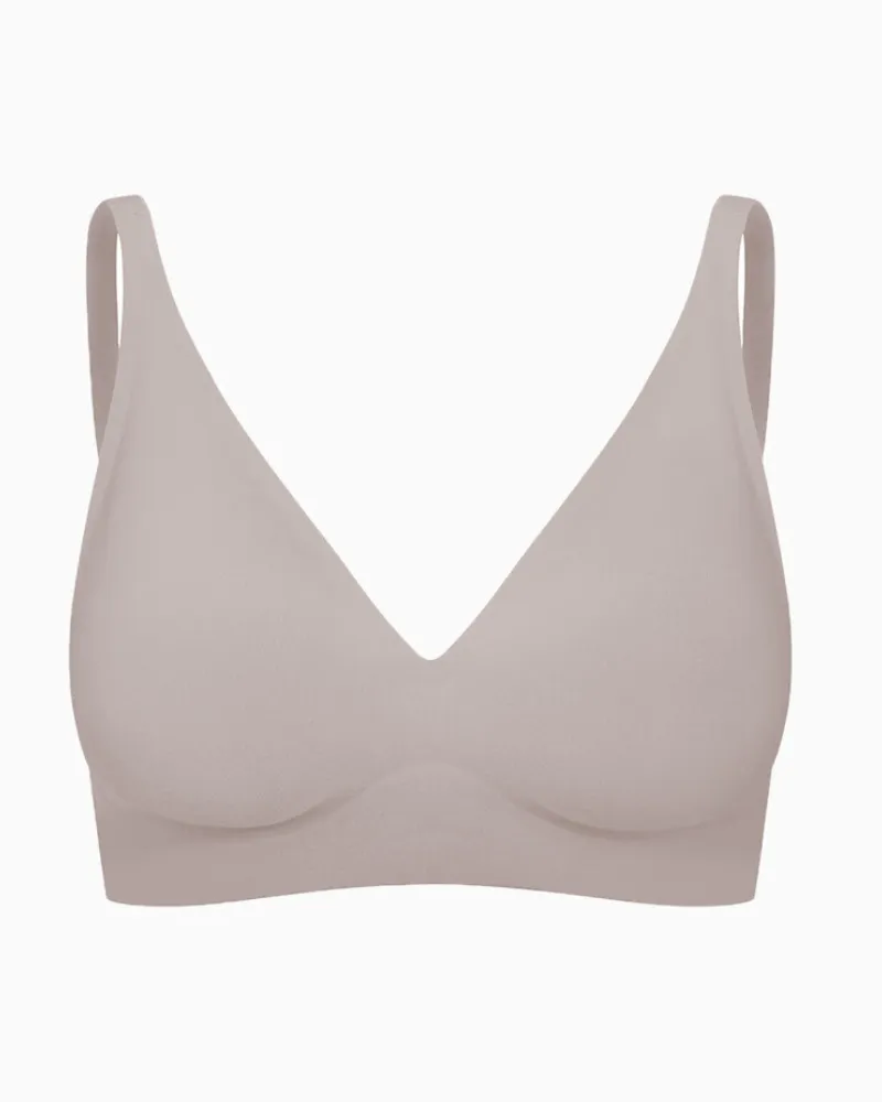 creamy fabrics Comfort Push-Up BH - Dark Taupe / XS 