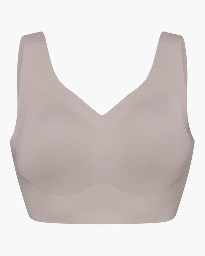 creamy fabrics Comfort Minimizer Back Support BH - Dark Taupe / 2XL 