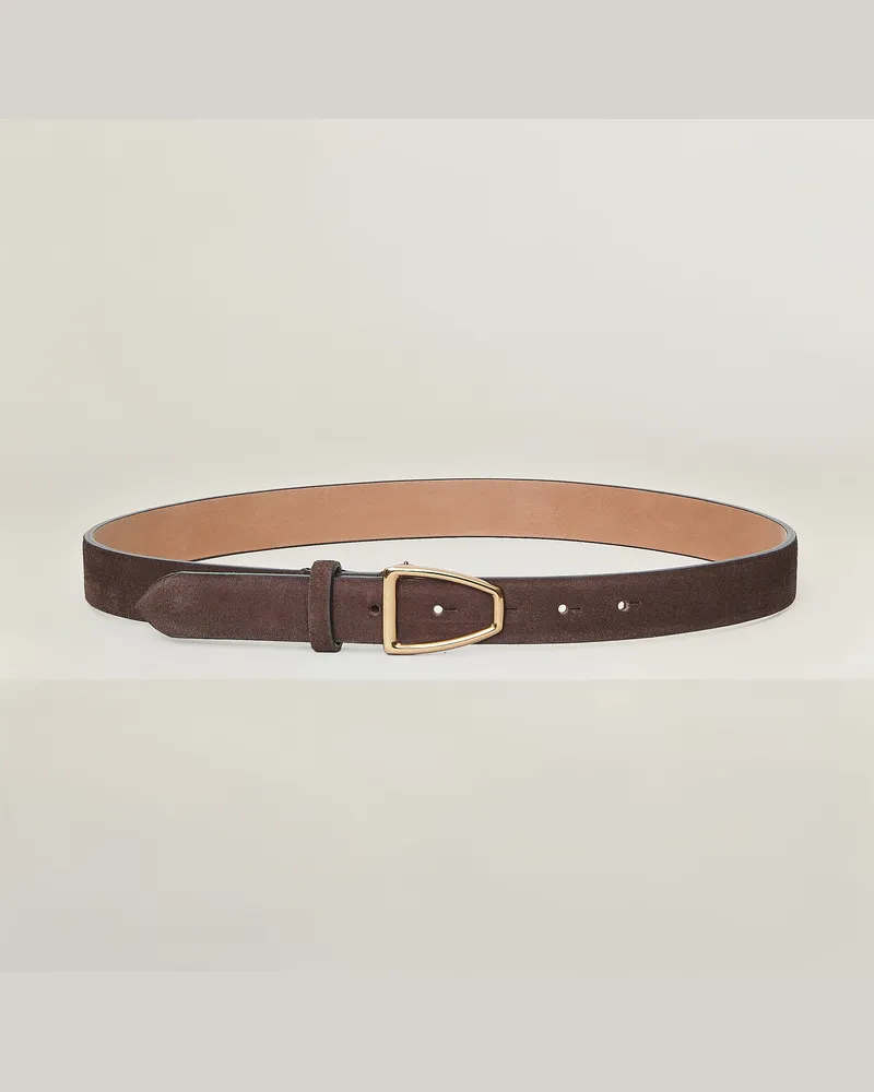Reptile's House Edel schnalle und 30mm hoher Wildledergürtel - Jeans 