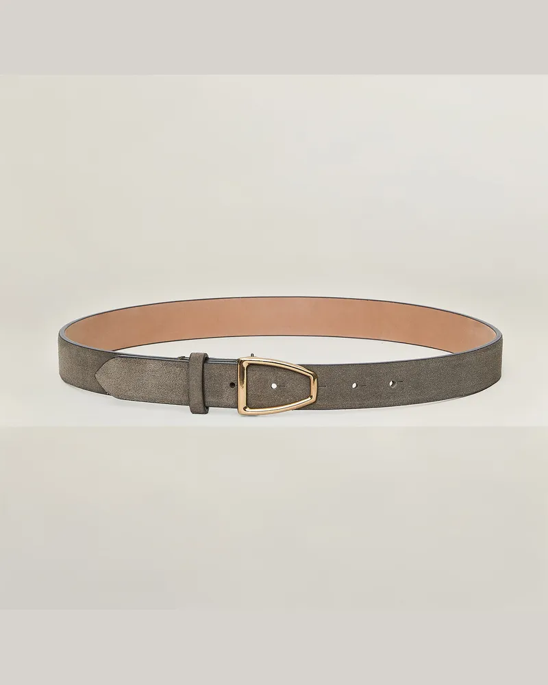 Reptile's House Edel schnalle und 30mm hoher Wildledergürtel - Jeans 
