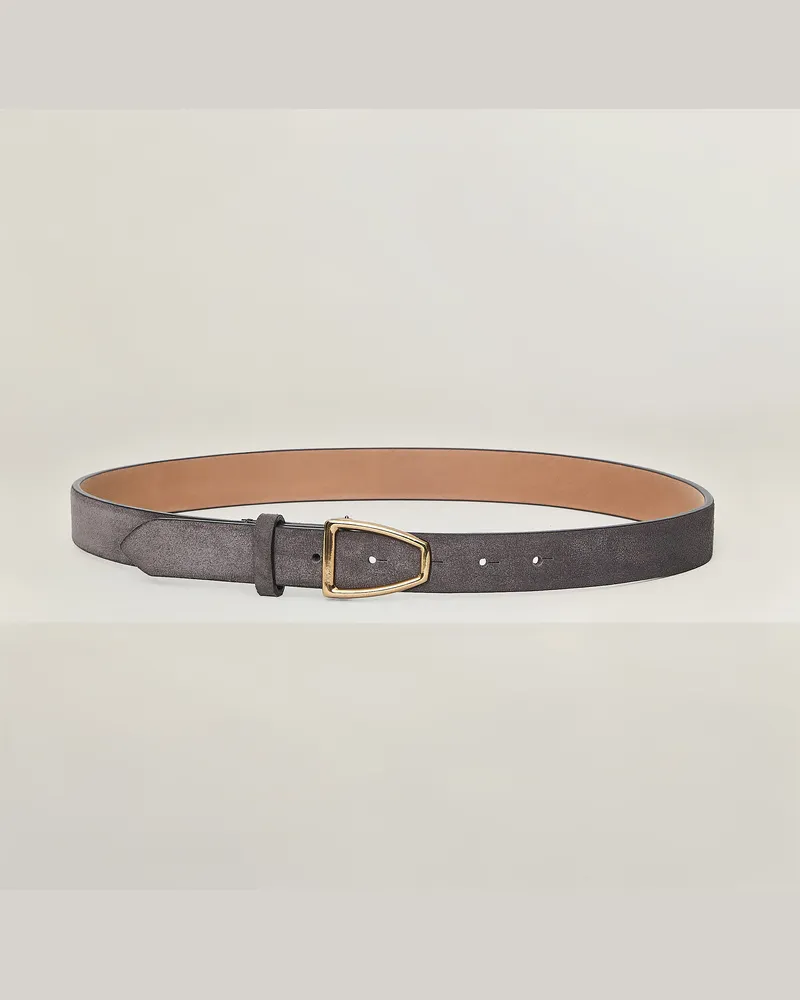 Reptile's House Edel schnalle und 30mm hoher Wildledergürtel - Jeans 