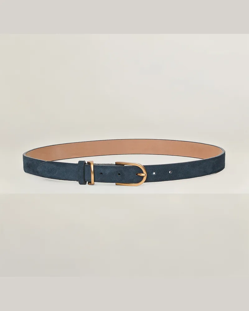 Reptile's House Etoile schnalle und nahtloser wildledergürtel 25mm - Jeans 
