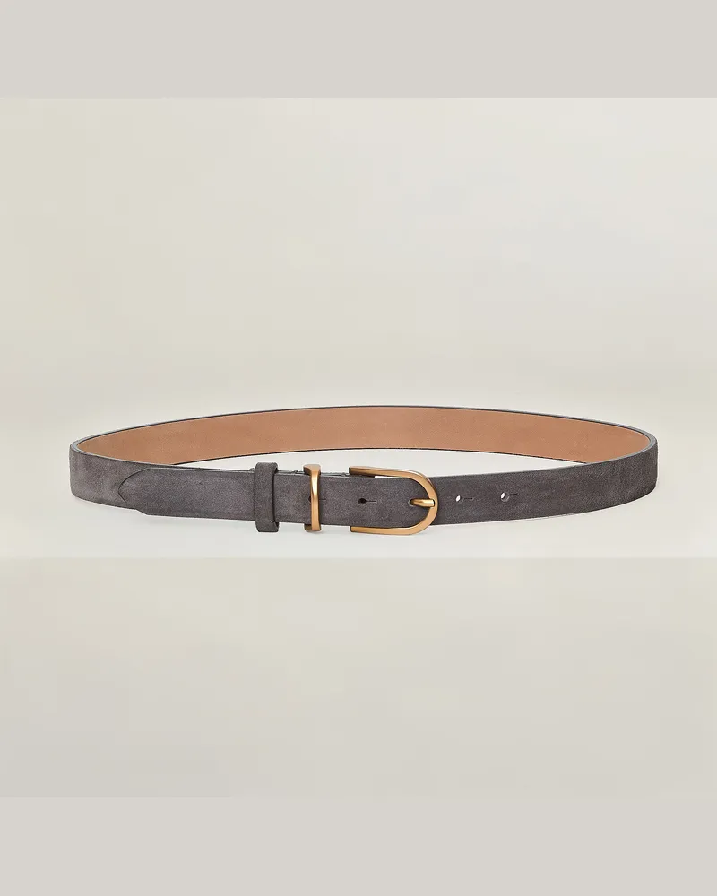 Reptile's House Etoile schnalle und nahtloser wildledergürtel 25mm - Jeans 