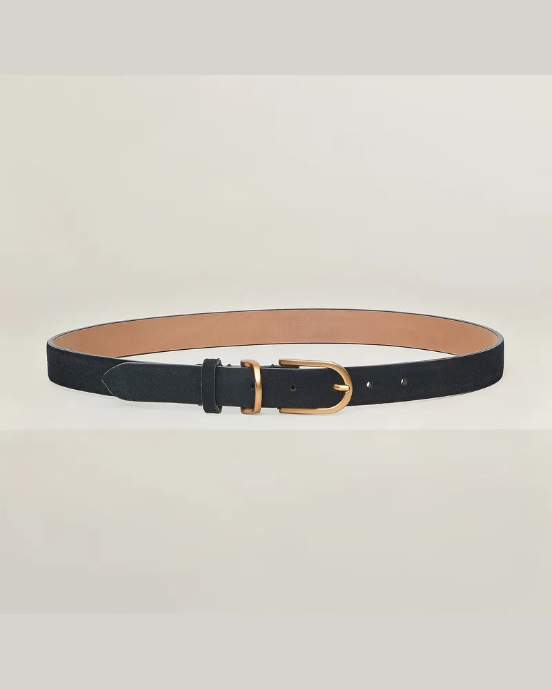 Reptile's House Etoile schnalle und nahtloser wildledergürtel 25mm - Jeans 
