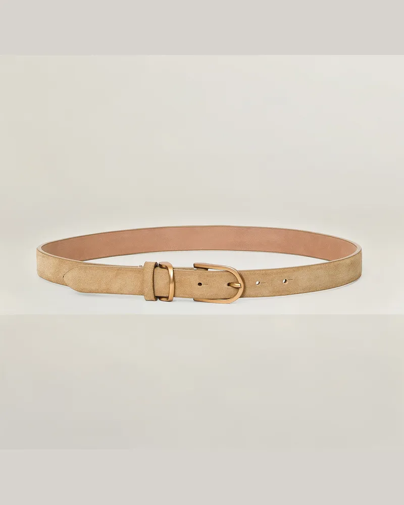 Reptile's House Etoile schnalle und nahtloser wildledergürtel 25mm - Jeans 