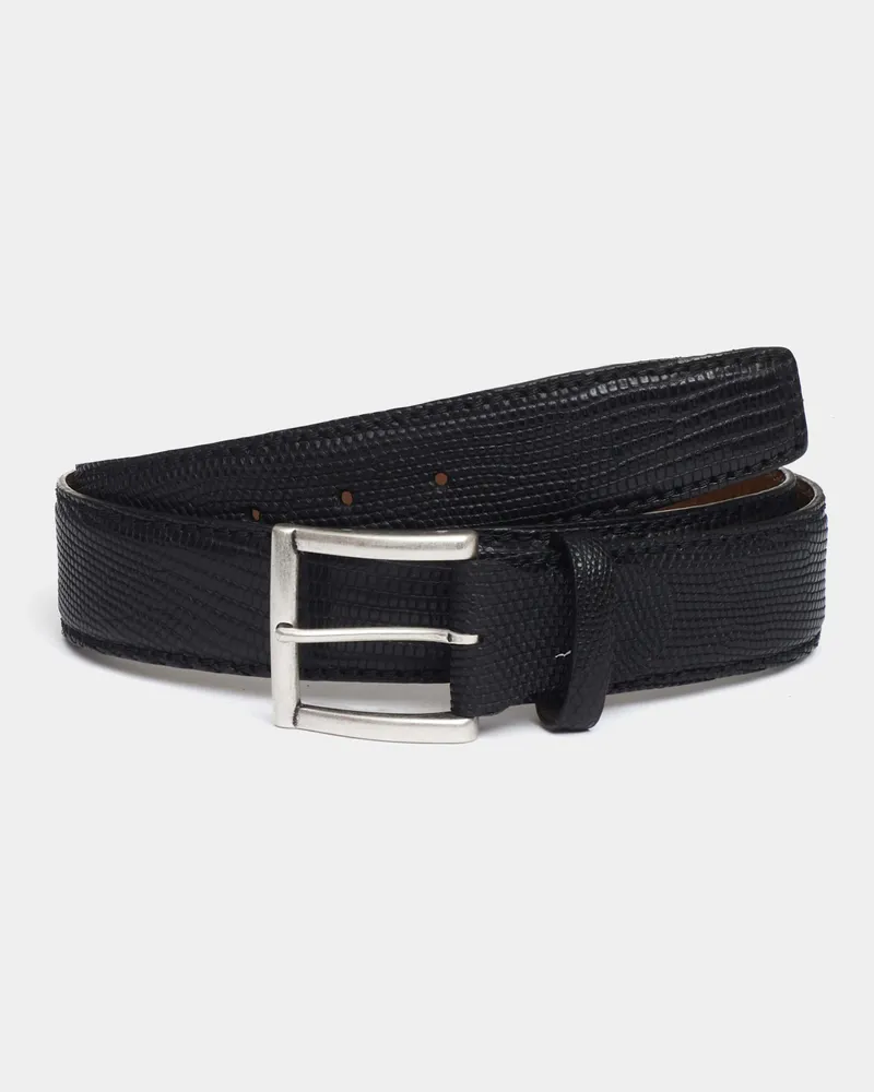 Reptile's House Reventon - Gürtel aus Iguana-Leder - Braun 