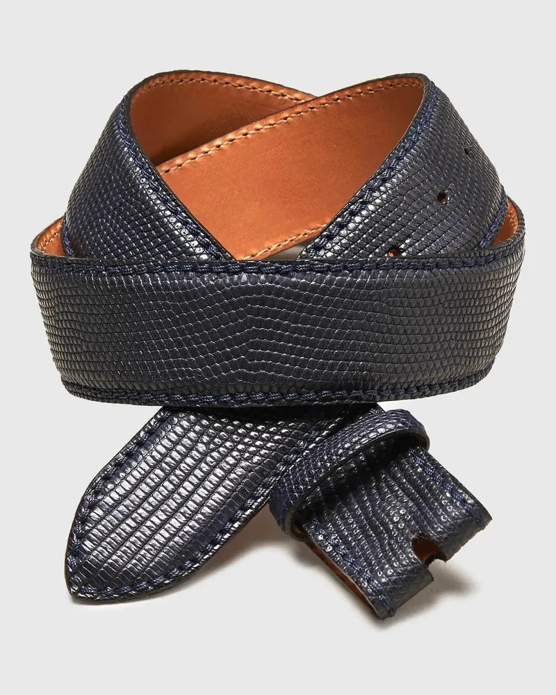 Reptile's House Reventon - Gürtel aus Iguana-Leder - Rum 