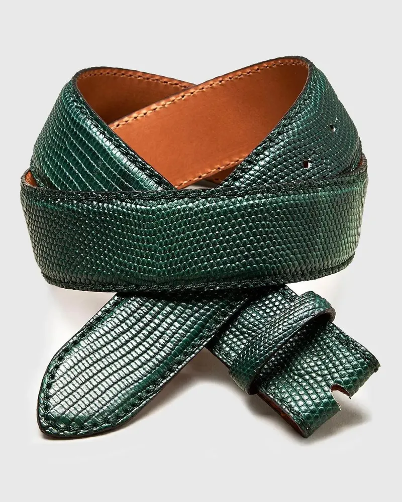 Reptile's House Reventon - Gürtel aus Iguana-Leder - Rum 