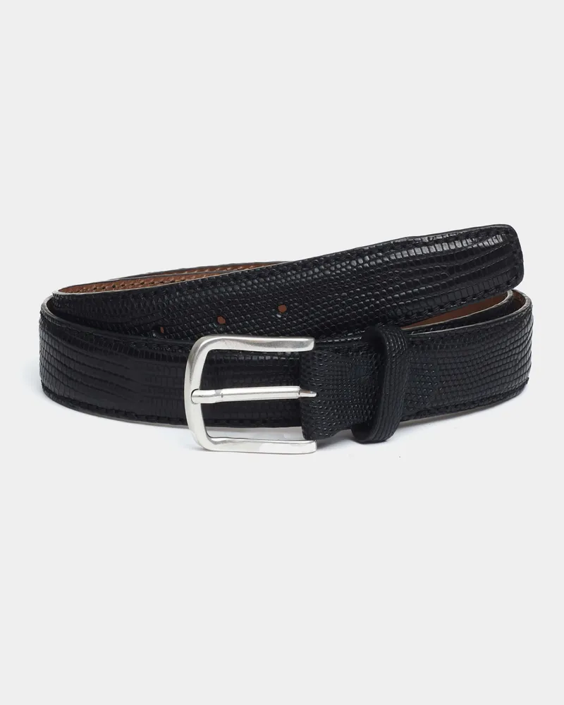 Reptile's House Reventon - Gürtel aus Iguana-Leder - Braun 