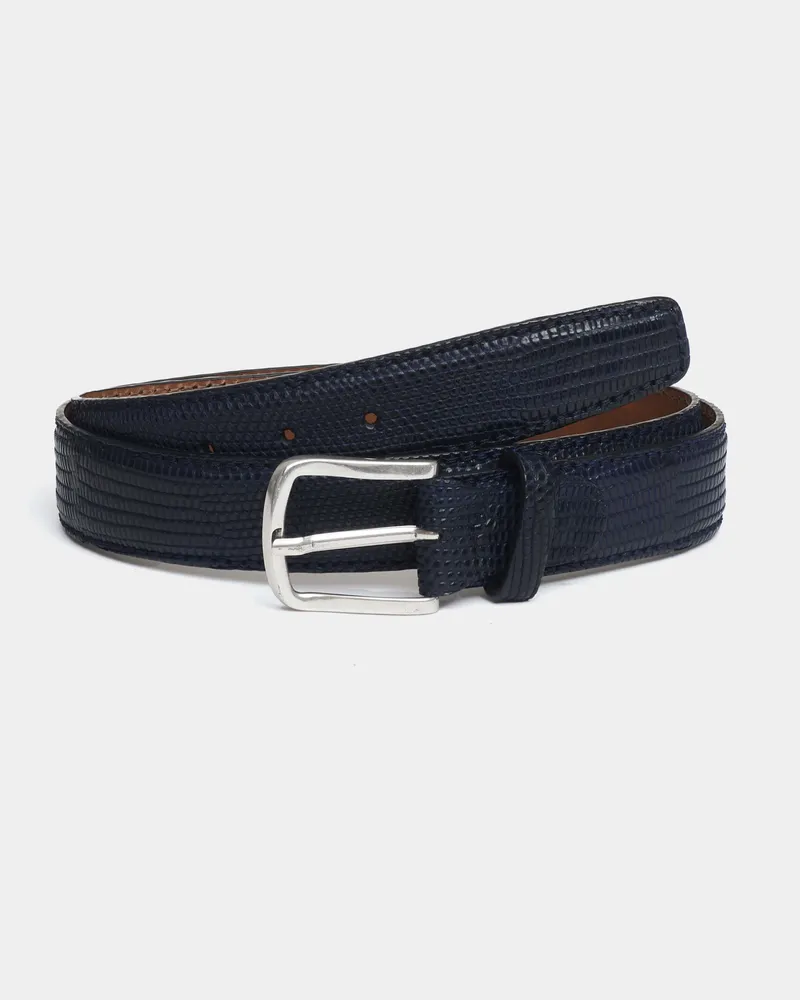 Reptile's House Reventon - Gürtel aus Iguana-Leder - Braun 