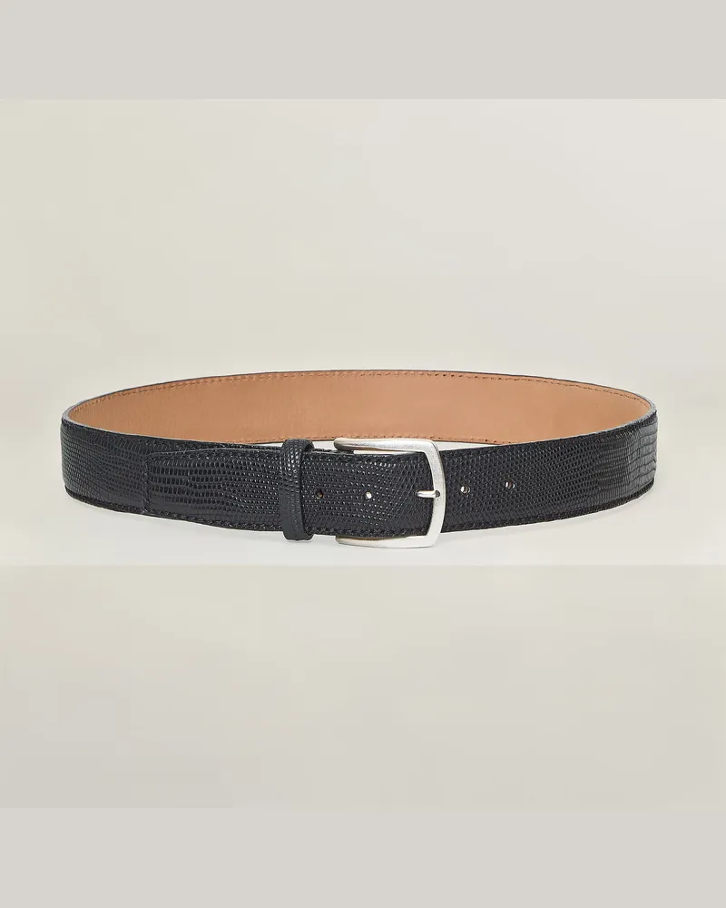 Reptile's House Arno Schnalle und gürtel aus Leguanleder 40mm - Jeans 